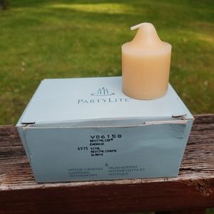(6) PartyLite Revitalize Energie Round Votive Candles - Discontinued